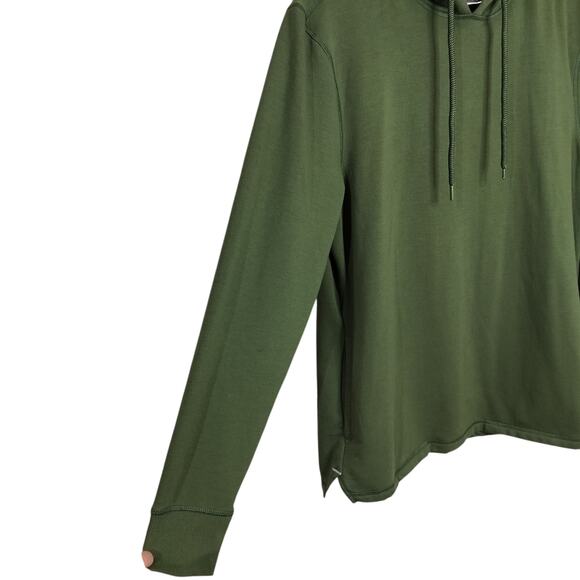 4581) Jockey Sport Men's Green  Cozy Pullover Hoodie Large - Picture 3 of 9